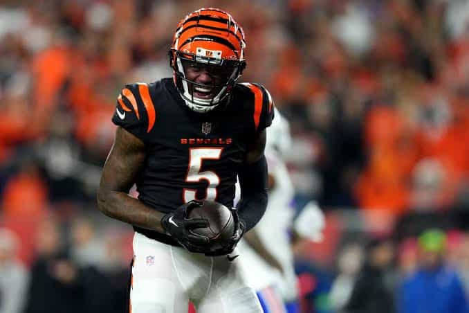 Reports say Tee Higgins and the Bengals have agreed to a four-year contract extension worth $115 million.