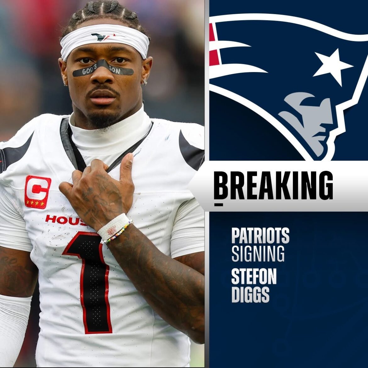 PATRIOTS MAKE THEIR MOVE: Stefon Diggs Joins New England on 3-Year Deal Worth $69 Million