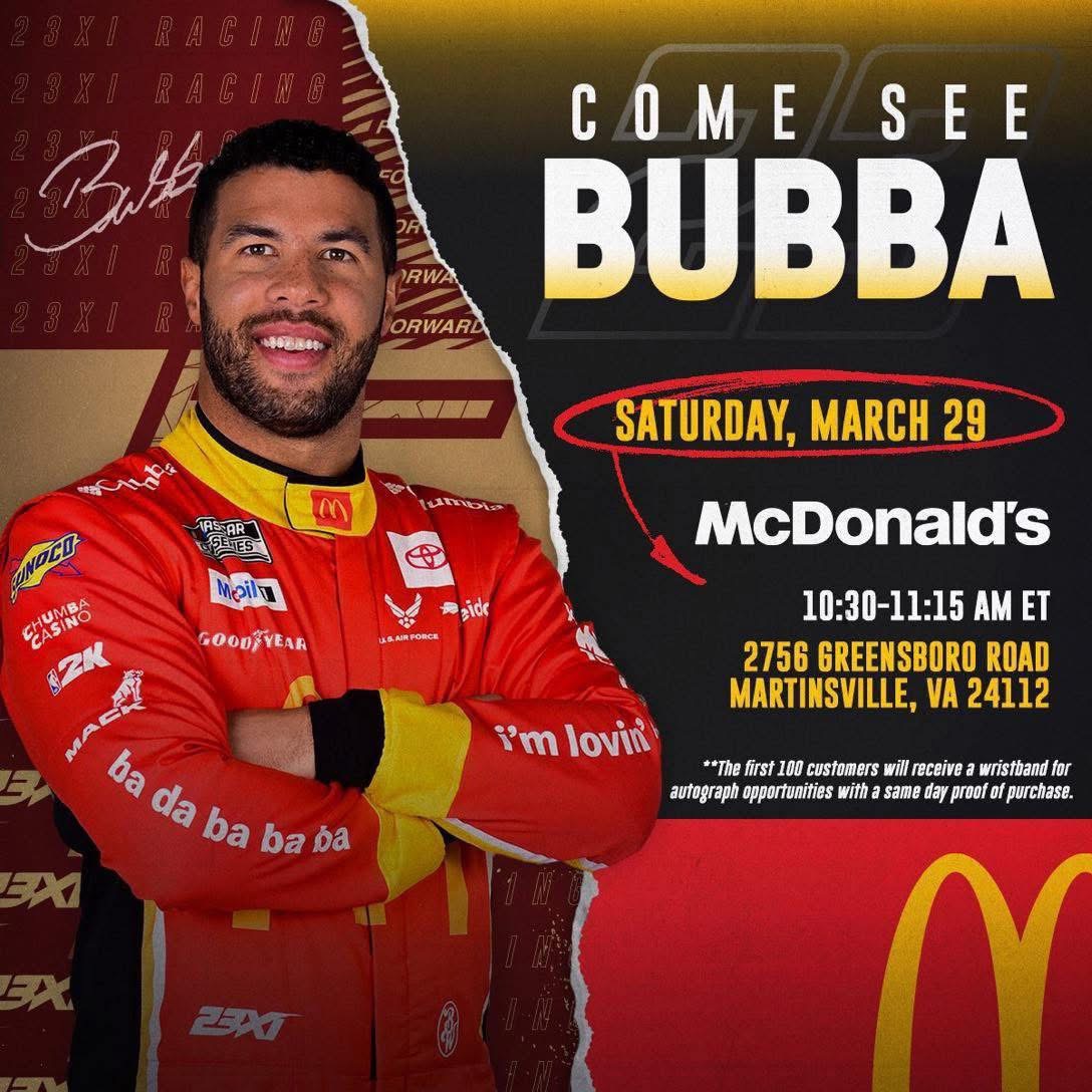 COME SEE BUBBA TAKE THE CHECKERED FLAG! Wallace Will Win at Martinsville—Strategy Exposed, and You Won’t Believe What It Is!